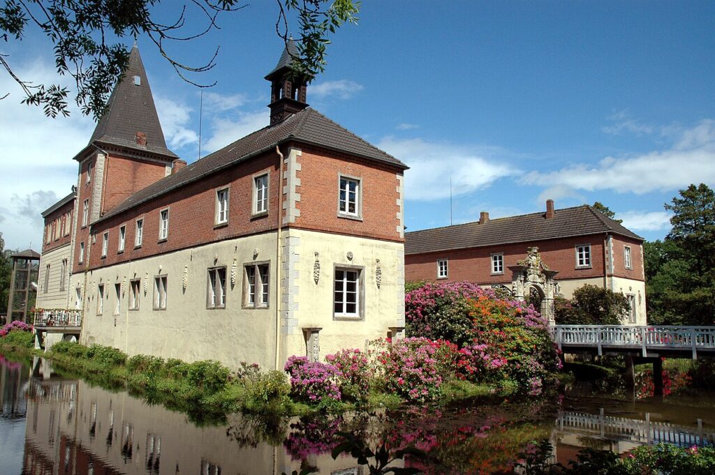 Schloss Dankern, ganz in der Nähe von Haus Schmetterling